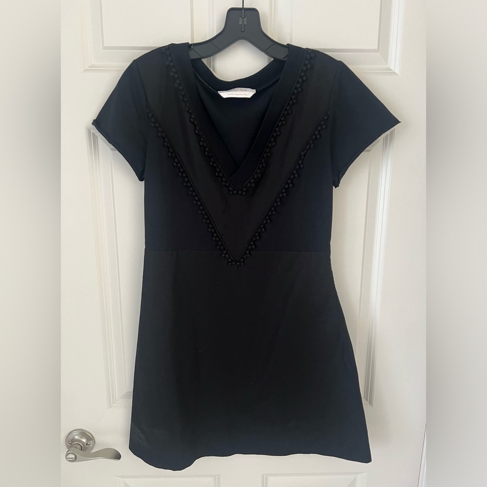 See by Chloe Black Mini Dress, size Medium